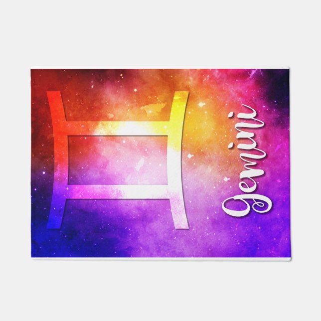 Tapete Zodíaco: Gemini Candy Space (Frente)