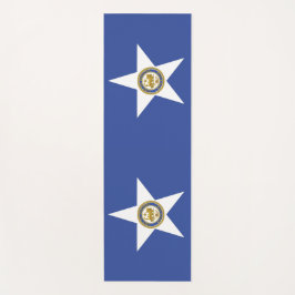 Tapetes de Yoga com a bandeira de Houston, EUA