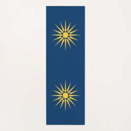 Tapetes de Yoga Patrióticos com a bandeira da Mace