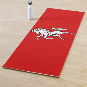 Tapetes de Yoga Patrióticos com a bandeira do Cond