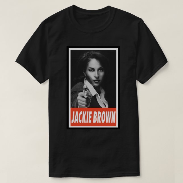 TARANTINO Jackie Brown - Camisa Essencial (Frente do Design)