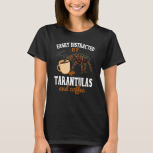 Tarantula Camisa Engraçada Café Pet Tarantula L