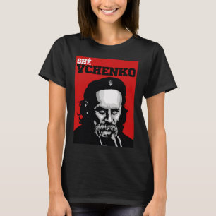 Taras Shevchenko Ela Vchenko Ucrânia Camisa Ucrani