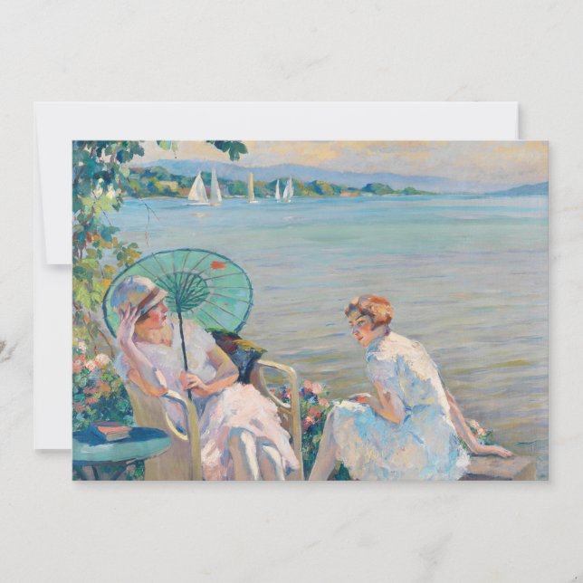 Tarde de Verão no lago | Edward Cucuel (Frente)