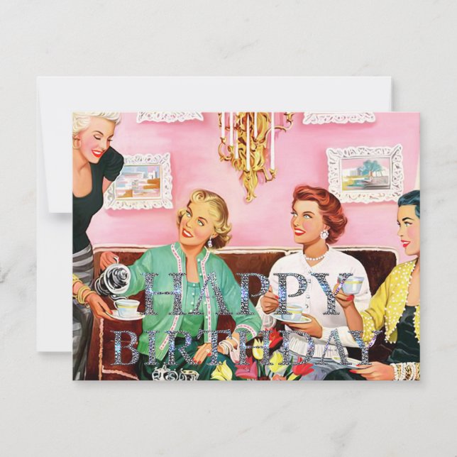 Tarde dos anos 50, Tea Happy Birthday (Frente)