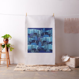 Tarde no Tecido Personalizado do Deserto - Virgini