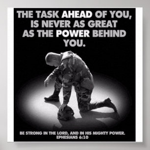 Tarefa à frente Poster