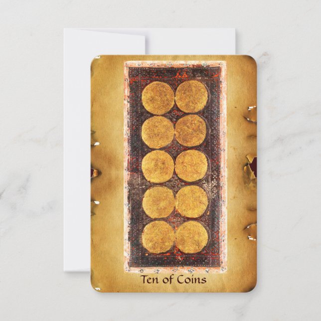 TARIFAS ANTIGAS DE RENASCIMENTO/DEZ DE MOEDAS (Frente)