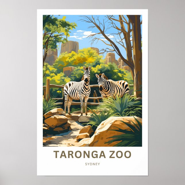 Taronga Zoo Sydney Viagem Impressão (Frente)