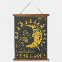 Tarot Card Crescent Moon Cleopatra E Sphynx Cat