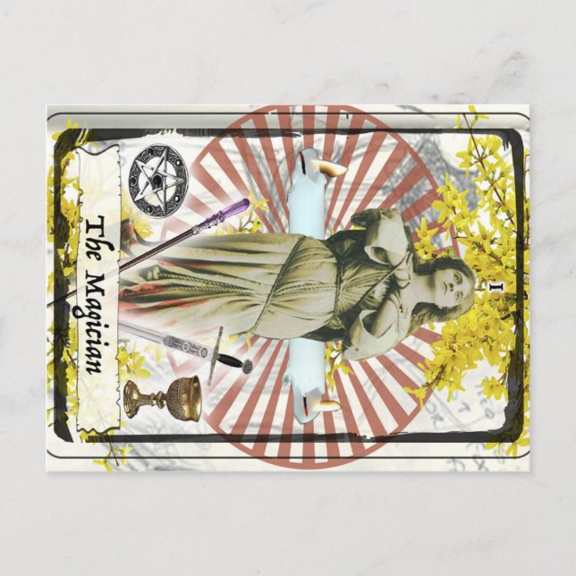 Tarot Card, o cartão postal mágico (Frente)