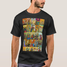 Tarot da camisa de Marselha inteira arte colorida