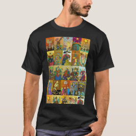 Tarot da camisa de Marselha inteira arte colorida 