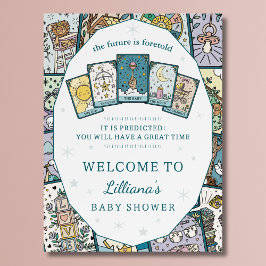 Tarot Fortune Teller Baby Girl Chá bem-vindo
