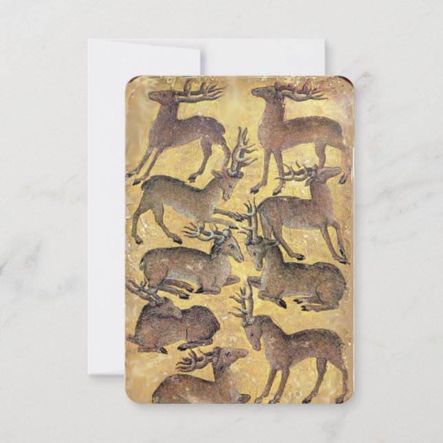 Tarots Anticos/Cartões de Tribunal Alemão/Nove de  (Frente)