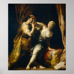 Tarquin Lucretia - Giuseppe Crespi - Poster de art