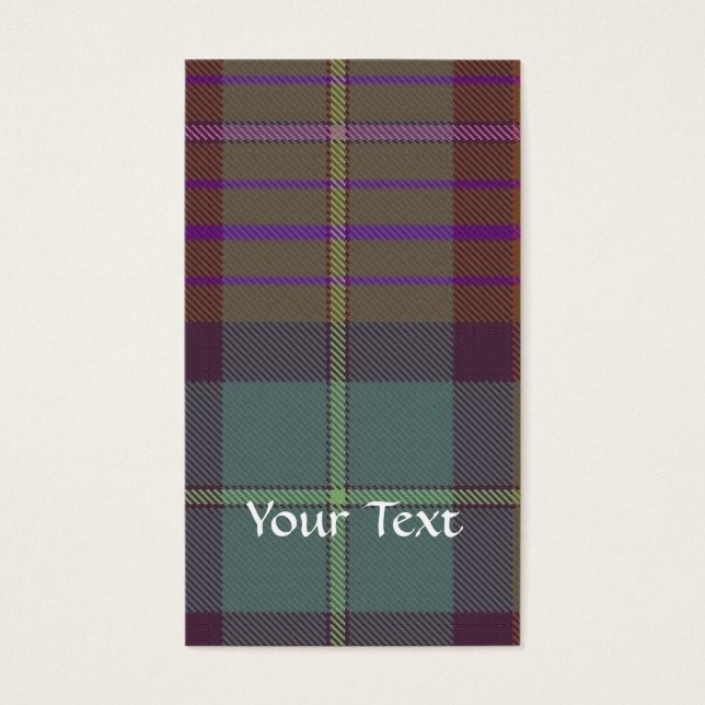Tartan antigo escocês (Frente)