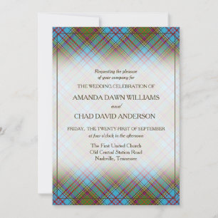 Tartan Beauty Clan Anderson Xadrez escocesa