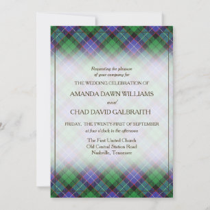 Tartan Beauty Clan Galbraith Xadrez escocesa