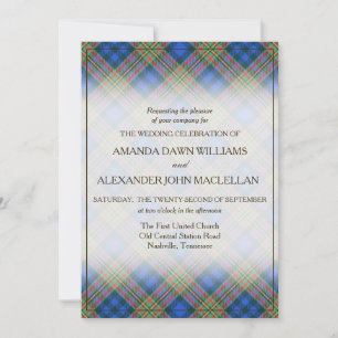 Tartan Beauty Clan MacLellan Xadrez escocesa
