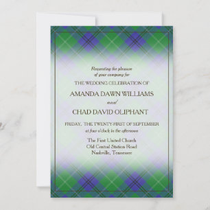 Tartan Beauty Clan Oliphant Xadrez escocesa