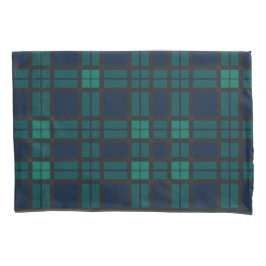 Tartan Clan Black Watch Xadrez Blue Green Check