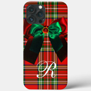 TARTAN ESCOCÊS E FESTA DE NATAL VERMELHA DOS ARCO