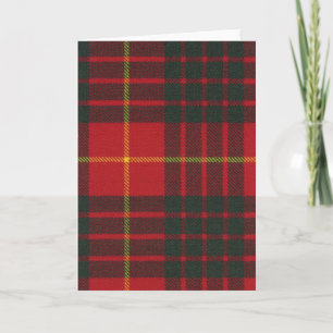 Tartan moderno do clã de Cameron do cartão