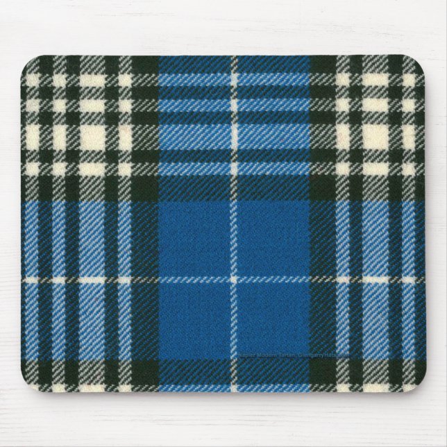 Tartan moderno Mousepad de Napier (Frente)