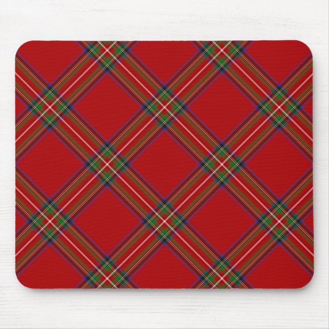 Tartan real Mousepad de Stewart (Frente)