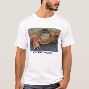 Tartaruga de agarramento da camisa do CURMUDGEON
