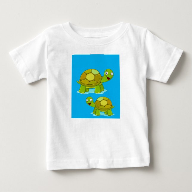 Tartaruga de Camisa Bebê (Frente)