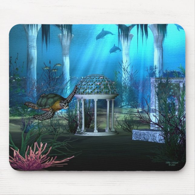 Tartaruga de mar MousePad (Frente)