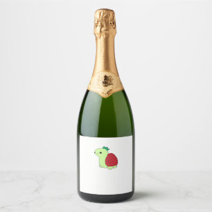 Tartaruga de morango verde-branca e branca Clássic