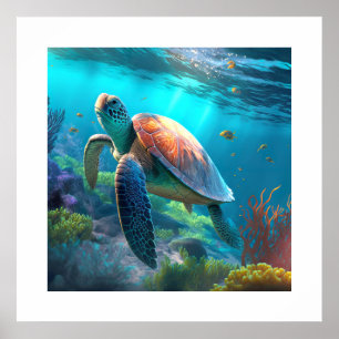 Tartaruga do mar poster