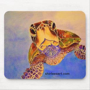 tartaruga em seu mousepad da cara
