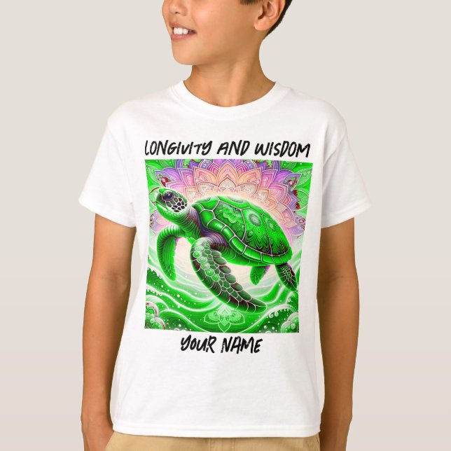 Tartaruga marinha T-Shirt (Frente)