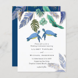 Tartarugas do Mar Casadas Amarelo Azul