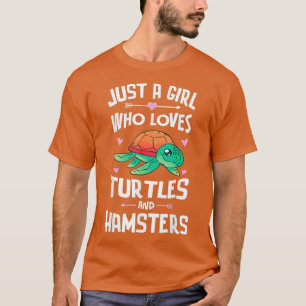 Tartarugas E Hamsters Camisas Bonitas Mulheres