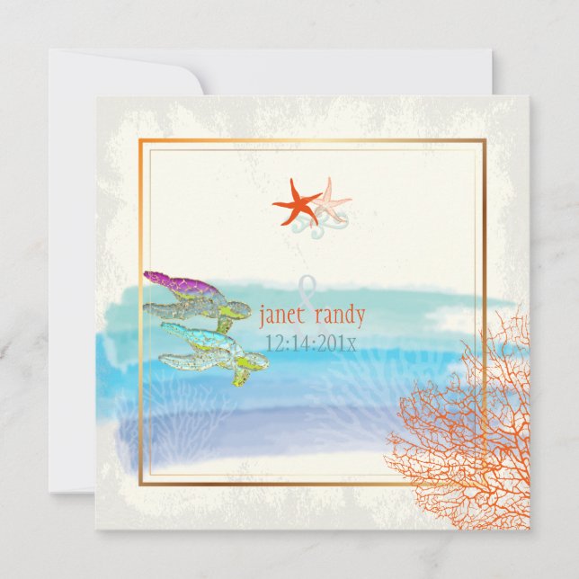 Tartarugas verdes da PixDezines + coral do maui +  (Frente)