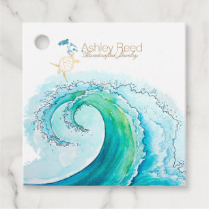 Tartle Ocean Inspirou Etiqueta de preço para Joias