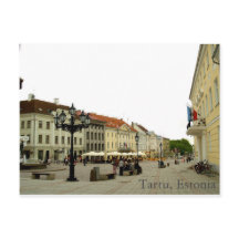 Tartu, cartão postal da Estônia
