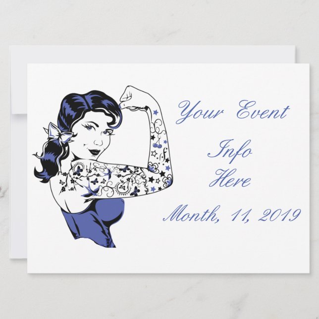 Tattoo Girl Arm Up Thunder_Cove (Frente)