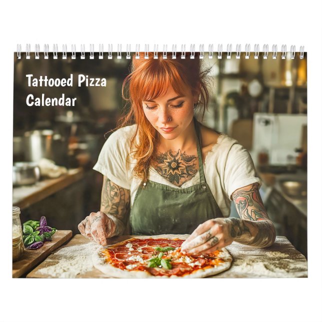 Tattooed Pizza – Calendário   (Capa)