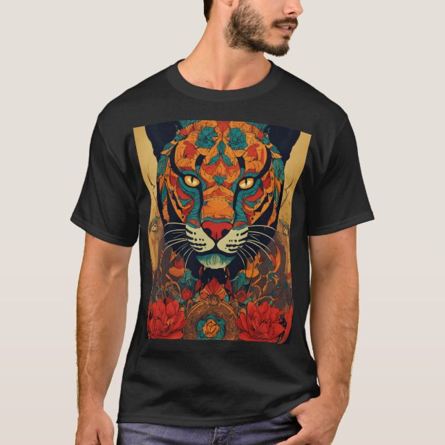 Tatuagem Art T-shirt Design" (Frente)