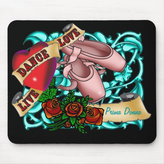 Tatuagem Mousepad do dançarino (Frente)