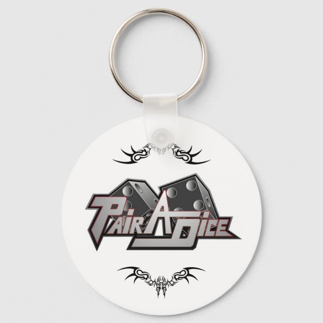 Tatuagem Par A Dice Chaveiro (Frente)