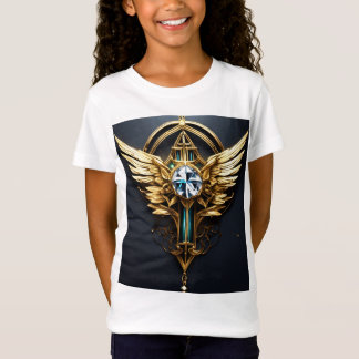 Tatuagem T-Shirt Design de Wing Wing de Estilo Fut