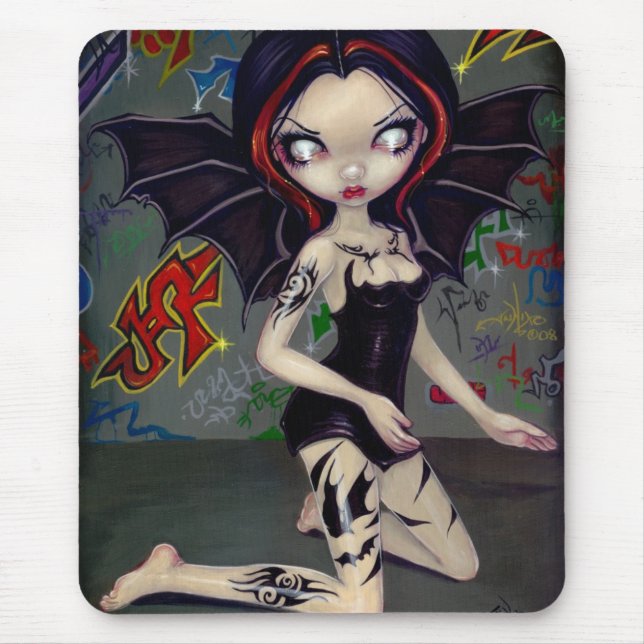 Tatuagem tribal Mousepad feericamente urbano dos (Frente)