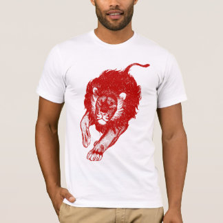 Tau do t-shirt dos leões (vermelho)
